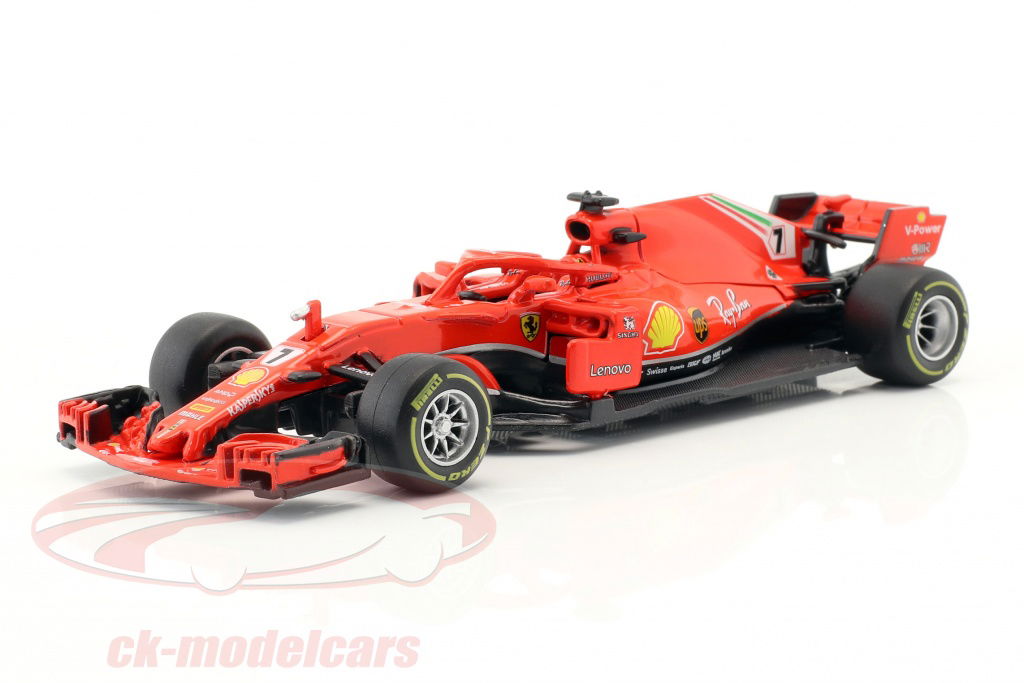 Bburago 1:43 Kimi Räikkönen Ferrari SF71H #7 formula 1 2018