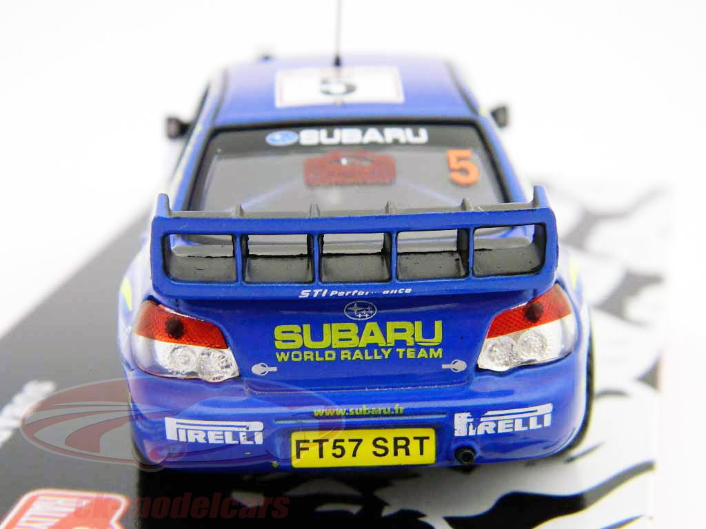 Ixo 1:43 スバルインプレッサWRC＃5ラリーモンテカルロ2008年