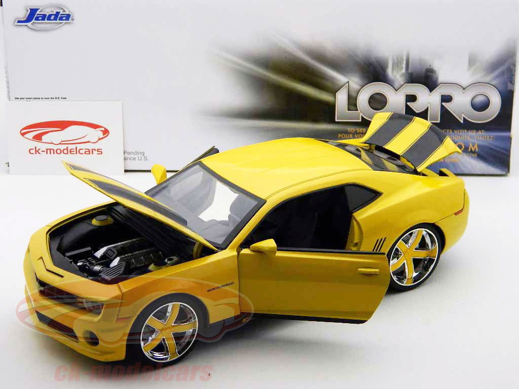 Jadatoys 1:18 シボレーカマロSSチューニングバージョンモデル