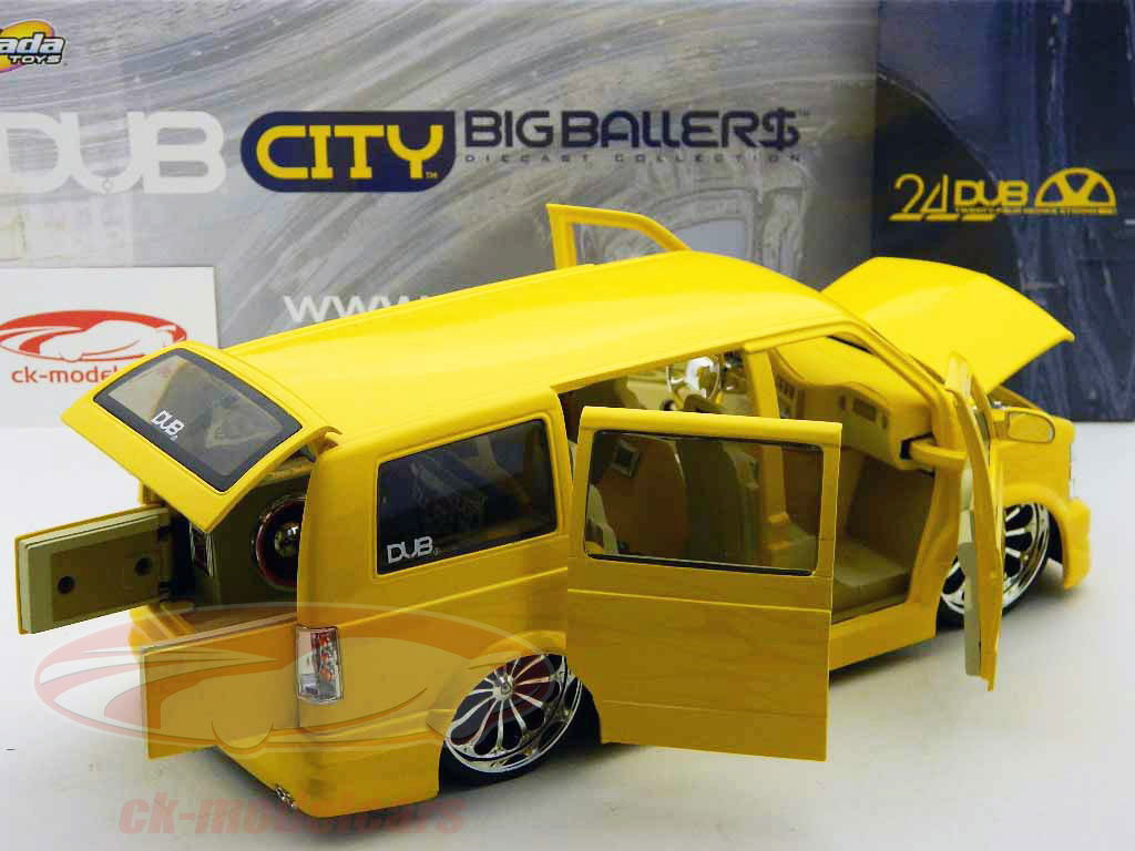 JadaToysDUBCITY未開封アストロCHEVY ASTRO 1:18 Jada Dub City Ballers Chevrolet Astro Van 1:18 Scale Diecast