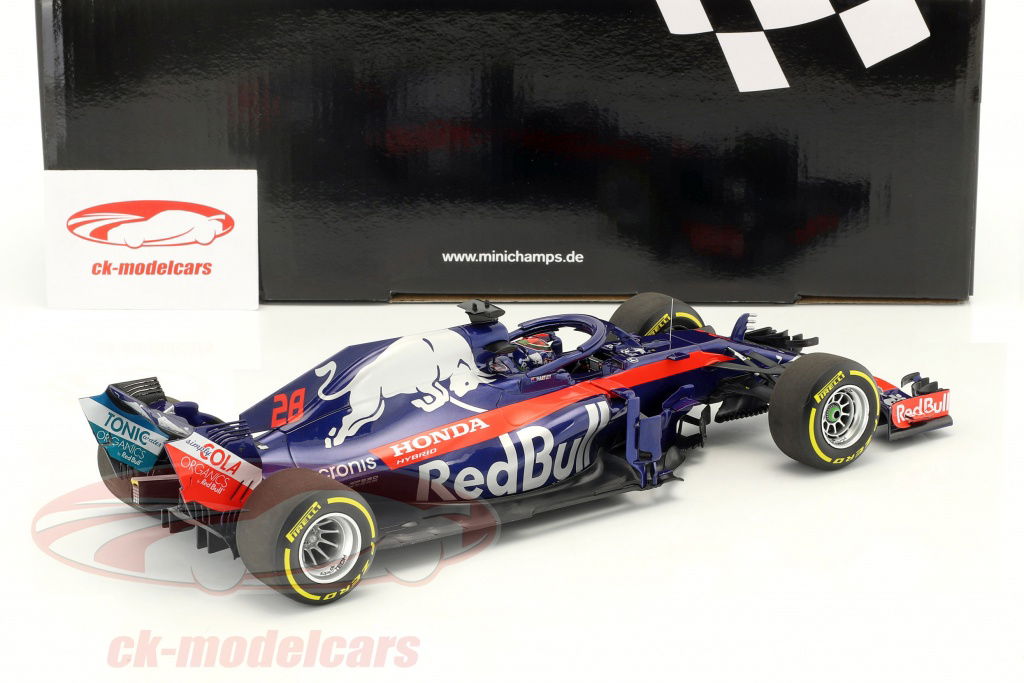 MINICHAMPS 1/43 F1 2018 トロロッソ ホンダ STR13 Minichamps 1:18 Brendon Hartley Scuderia Toro Rosso STR13