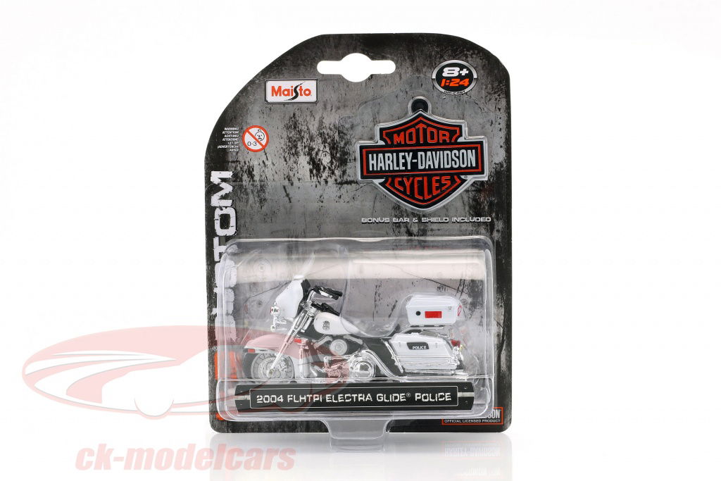 maisto-1-24-harley-davidson-flhtpi-electra-glide-police-baujahr-2004-weiss-462/