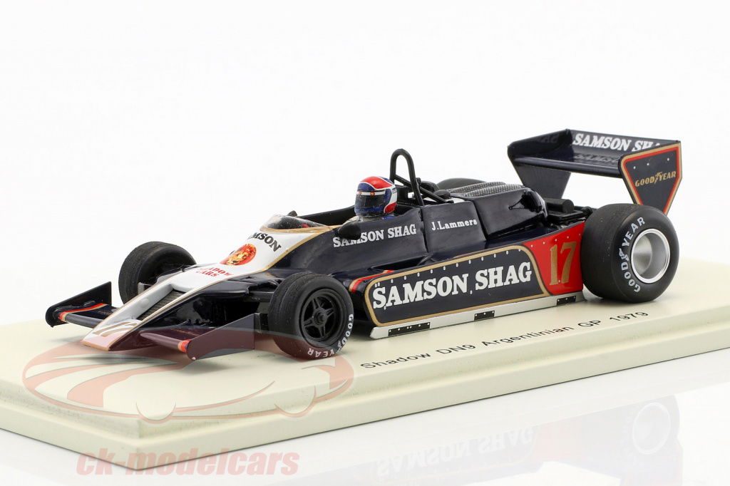 Spark Shadow DN9 モナコGP 1979 1/43 ミニカー Spark Shadow DN9 モナコGP 1979 1/43 ミニカー Spark Shadow