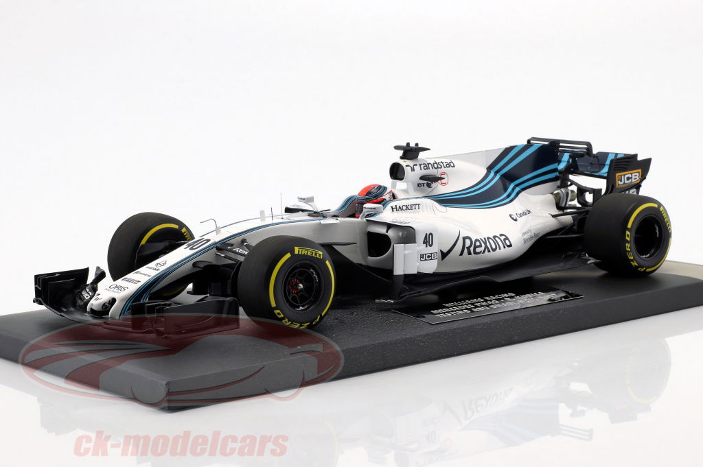 Minichamps 1:18 Robert Kubica Williams FW40 #40 test Car Abu