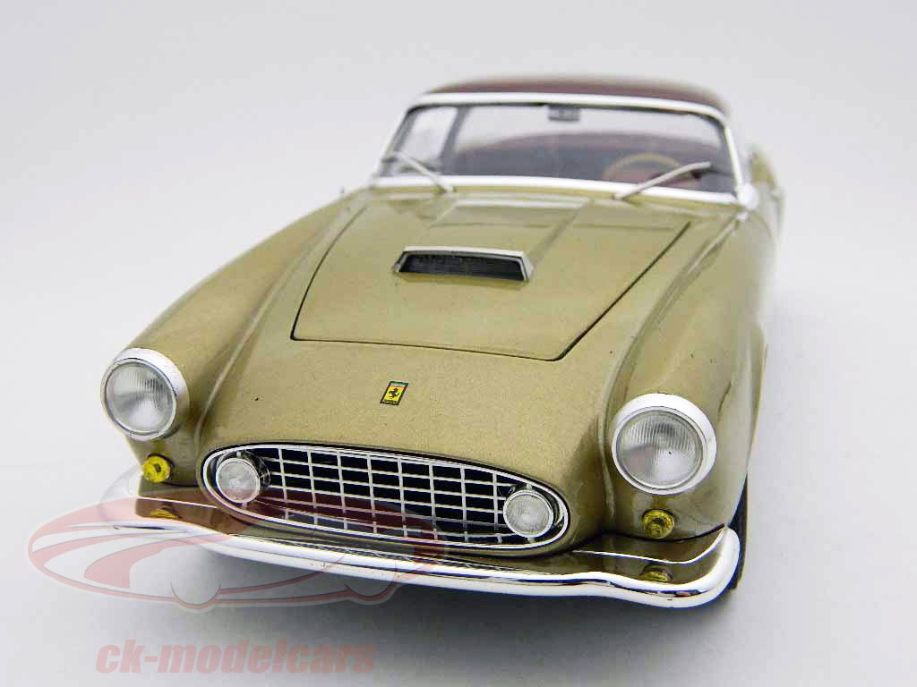 1/18 フェラーリ　410 スーパーアメリカ　エリート HotWheels Elite 1:18 Ferrari 410 Superamerica year 1956 gold