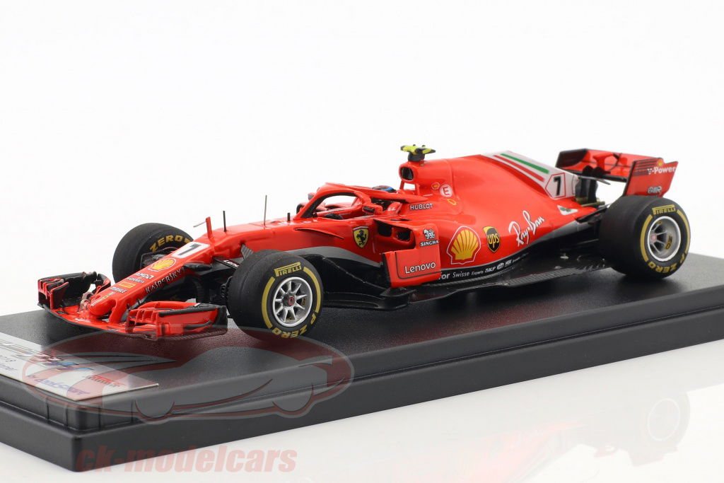 ミニカー 1/43 Ferrari SF71H Winner US GP 2018 LookSmart 1:43 Kimi Räikkönen Ferrari SF71H #7 Winner USA GP