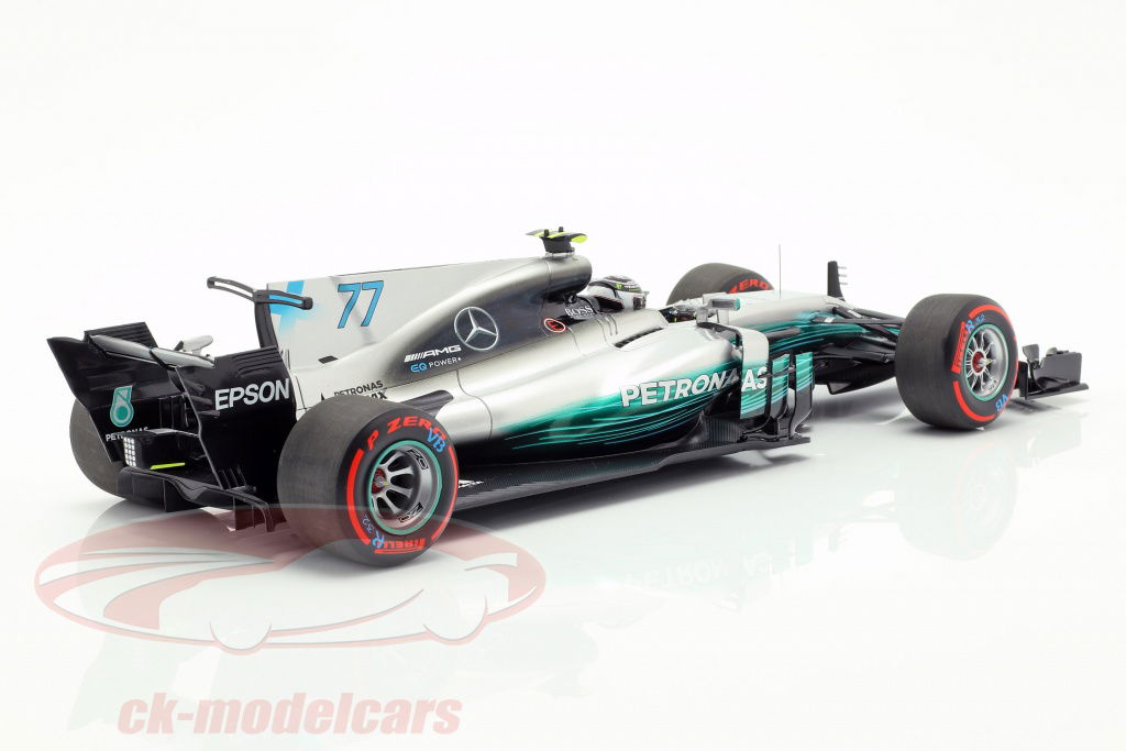 Minichamps 1:18 Valtteri Bottas Mercedes-AMG F1 W08 #77 2nd