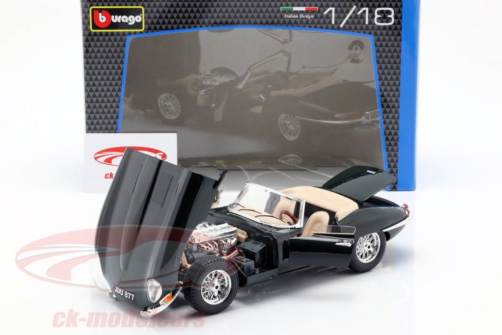 自動車 burago 1/18 JAGUAR E CABRIOLET (1961) s-l1200.jpg