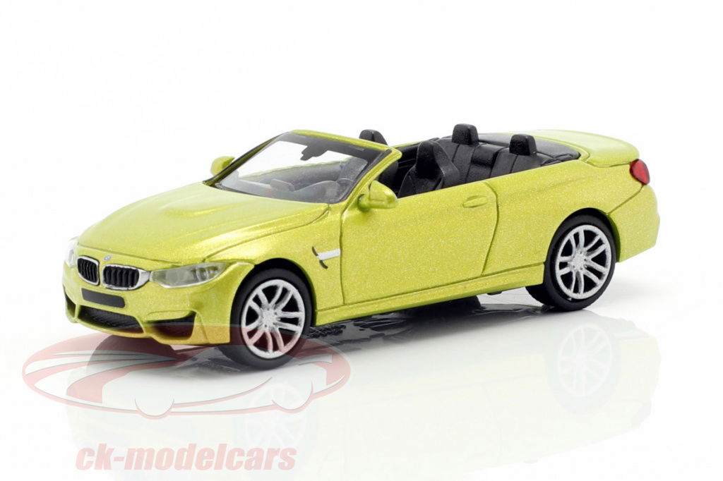 minichamps-1-87-bmw-m4-cabriolet-annee-de-construction-2015-jaune-metallique-870027234/