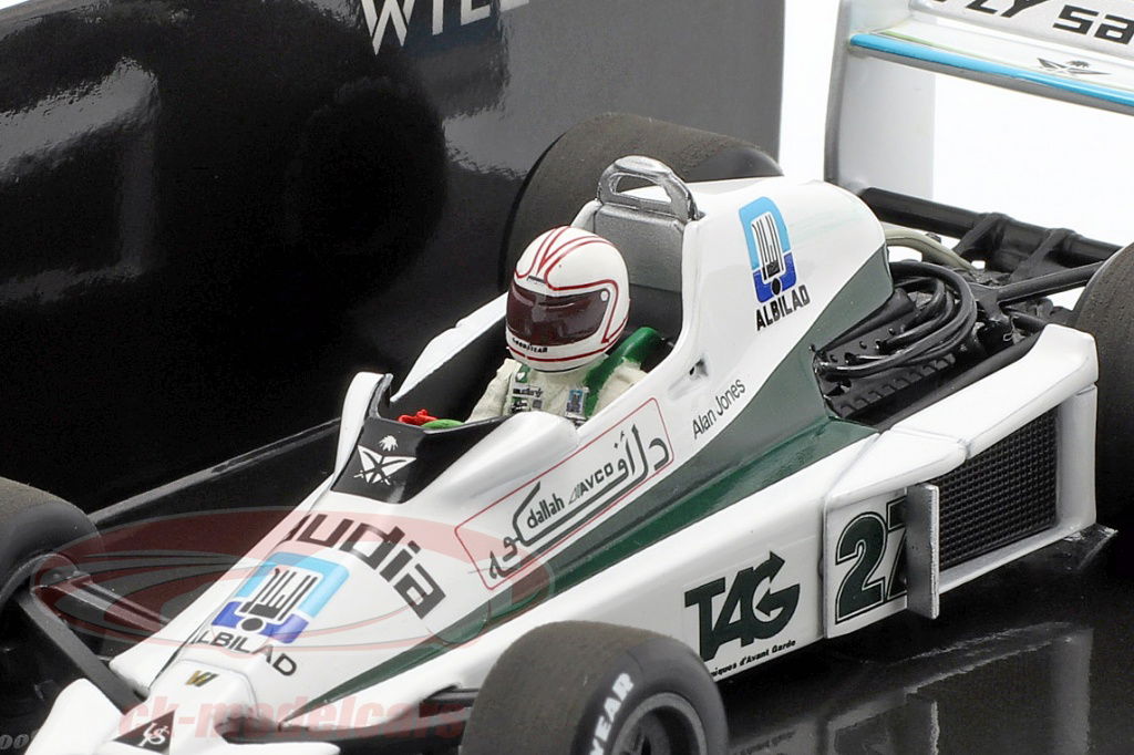 Minichamps 1:43 Alan Jones Williams FW06 #27 3rd United
