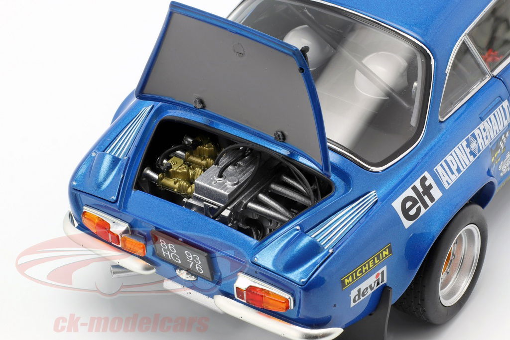 Alpine A110 ターボセヴェンヌラリー　1/18ミニカー Minichamps 1:18 Alpine A110 #18 Winner Rallye Monte Carlo