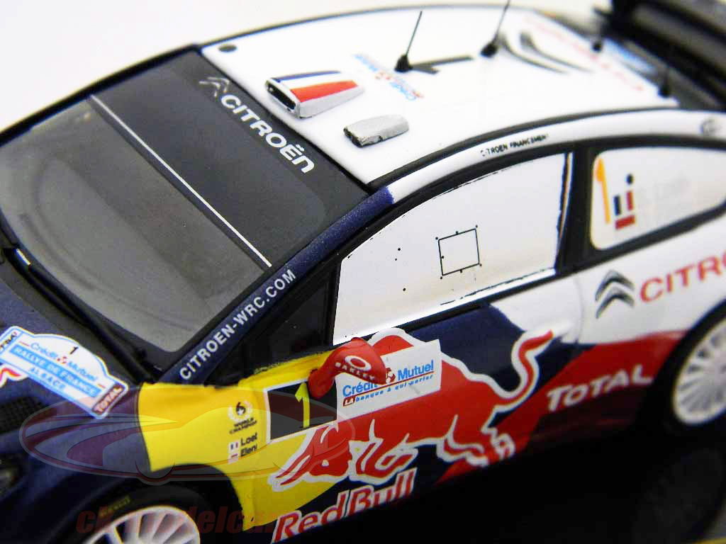 Ixo 1:43 Citroen C4 WRC #1 S.Loeb / D.Elena Winner Rally de