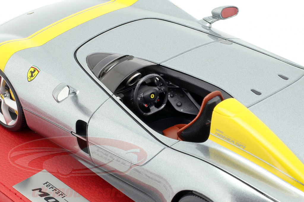 自動車 BBR 1/18 Ferrari Monza SP1 l grey Bburago 1:18 Ferrari Monza SP1 Anno di costruzione 2019