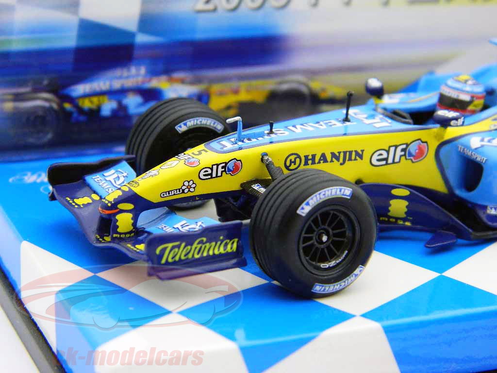 ミニチャンプス 1/43 アロンソ　2005 R25 Minichamps 1:43 Fernando Alonso Renault R25 Formel 1