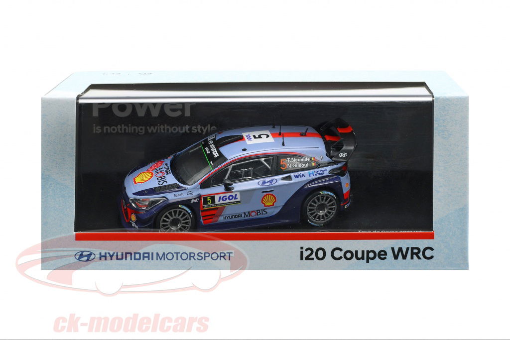 Ixo 1:43 Hyundai i20 Coupe WRC #5 Winner Rallye Tour de