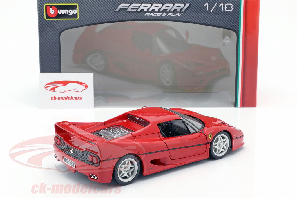 Ferrari F50 赤 オープンボディモデル1/18新品未使用 Ferrari F50 model in 1:18 scale in Red | Ferrari®