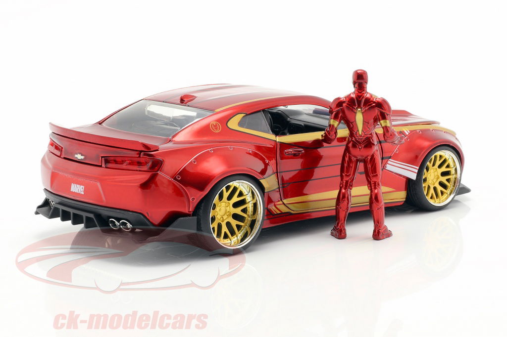 ミニカー 1:24 IRON MAN &amp; 2016 CHEVROLET CAMARO s-l400.jpg