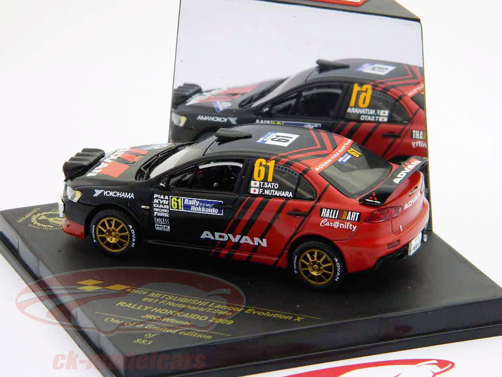 Vitesse 1:43 Mitsubishi Lancer Evolution X #61 JRC Winner