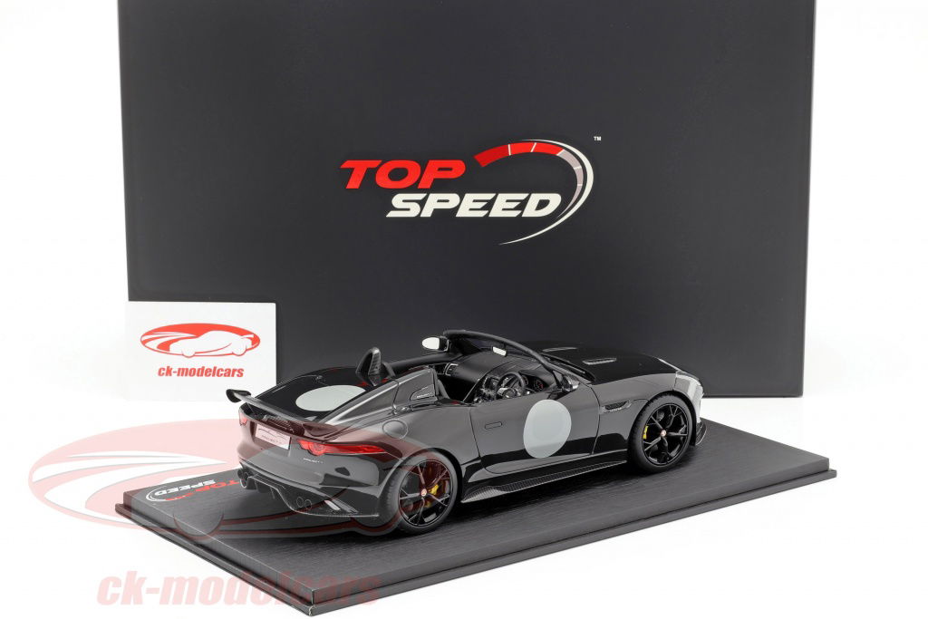 自動車 jaguar project 7 1/18 topspeed 1/18 TSM Top Speed Jaguar F-Type FType Project 7 (Black