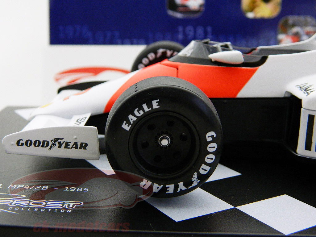 【SOLiDO マクラーレン　MP4/2B チャンピオンモデル1985年1/18 Mclaren MP4/2B F1 #2 Alain Prost 1985 World Champion 1:18 GP