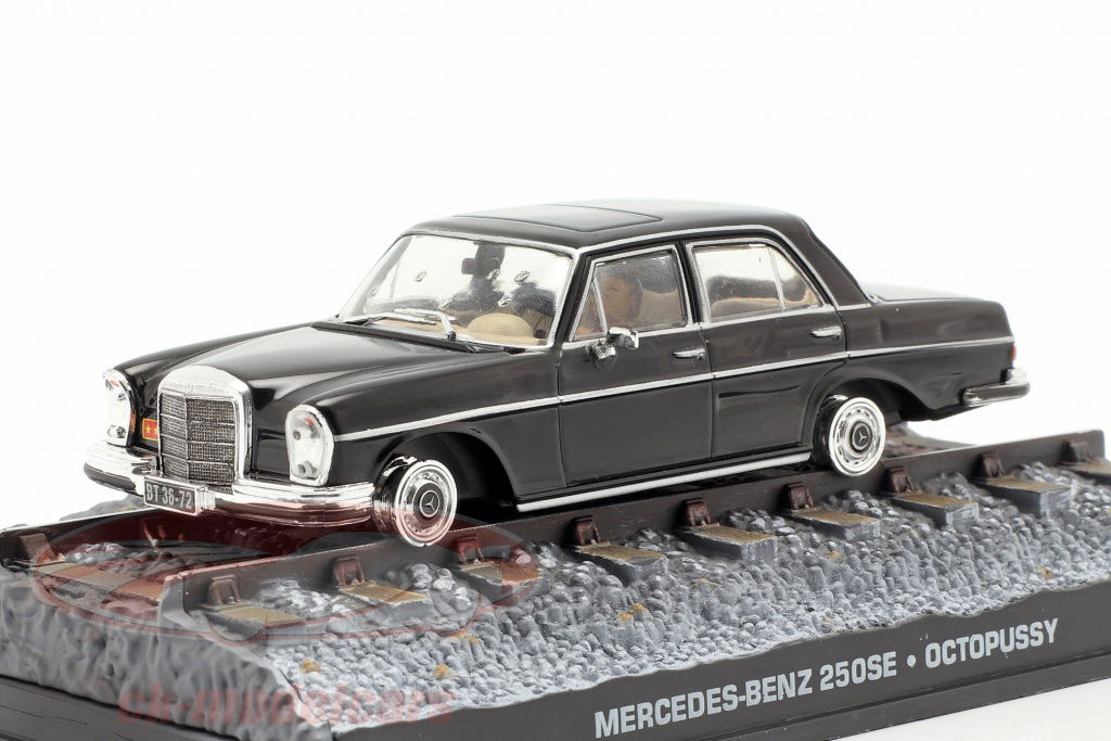 Ixo 1:43 メルセデス·ベンツ250SEジェームズボンド映画オク