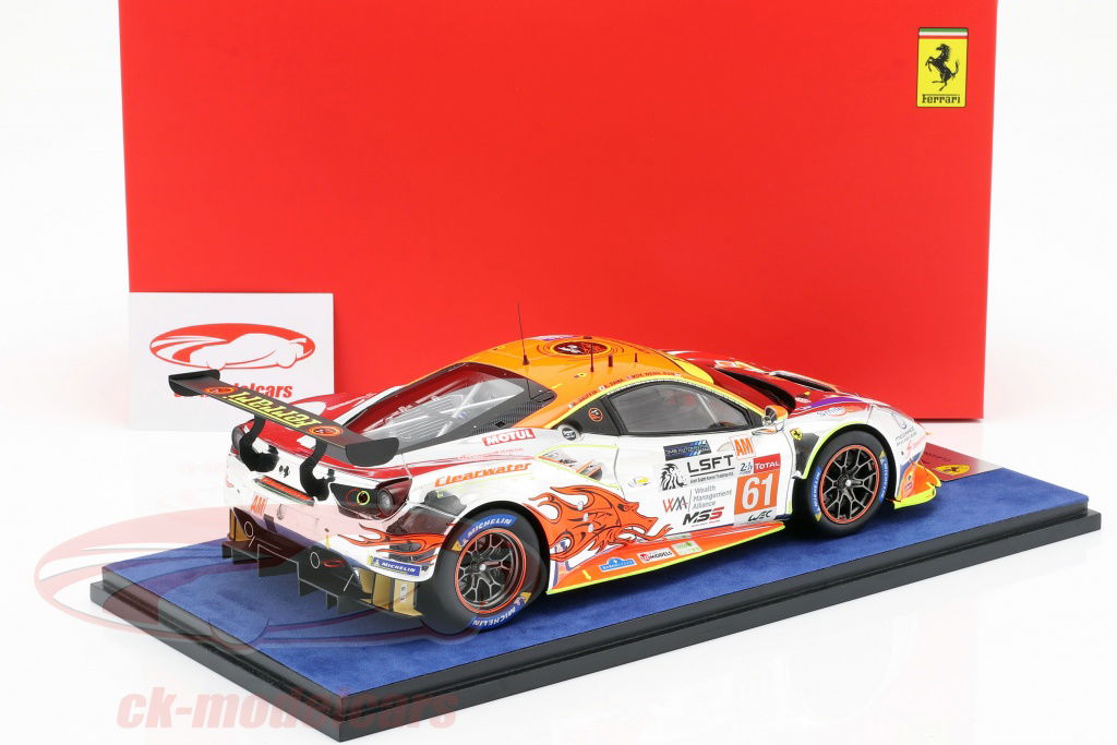 Looksmart Ferrari 1/18 #61 クリアウォーターレーシング