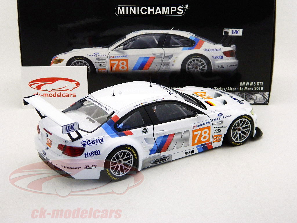 MINICHAMPS 2台 Minichamps 1:18 BMW M3 GT2＃78ミュラー、ファルフス、Alzen 24