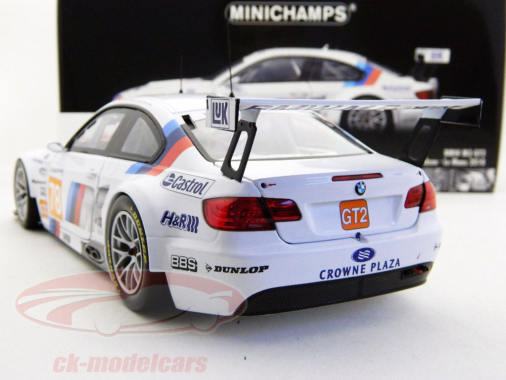 MINICHAMPS BMW M3 GT2 2010年モデル 1/18 Minichamps 2010 BMW M3 GT2 JEFF KOONS ART CAR 🤝ALSO