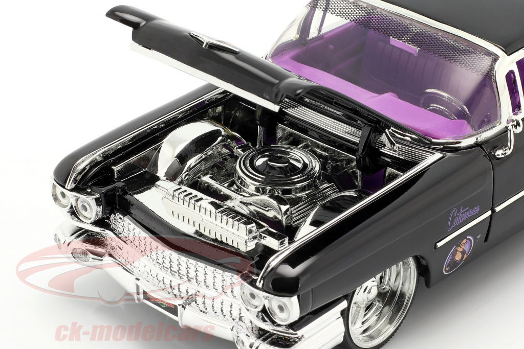 ミニカー JADA 1/24 1959CADILLAC COUPE DEVILLE JADA SHOWROOM FLOOR 1959 CADILLAC COUPE DEVILLE PINK 1:24