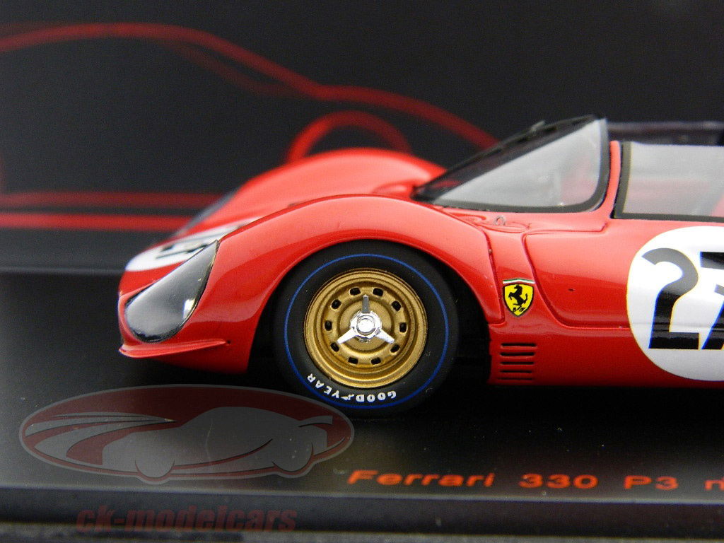 Spark 1:43 Ferrari 330 P3 N° 27 24h LeMans 1966 Rodriguez