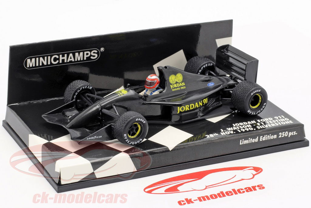 Minichamps 1:43 J. Watson Jordan Ford 911 F1 Testing