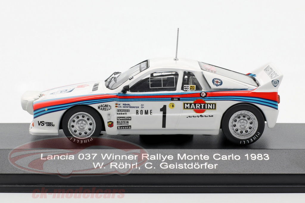 ミニカー 1/43 LANCIA 037 RALLY '83 TOUR DE CORSE Lancia 037 Rally Lancia Club Japan original Limited edition