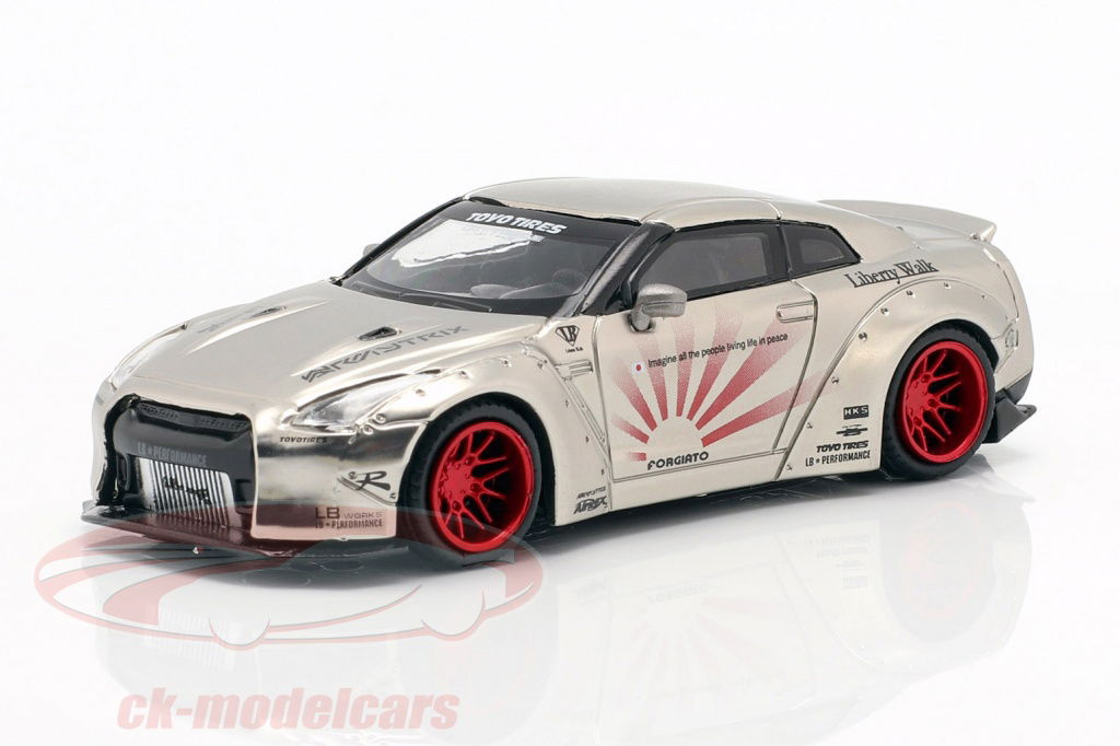 true-scale-1-64-lb-works-nissan-gt-r-r35-type-1-lhd-satin-argent-mgt00049-l/