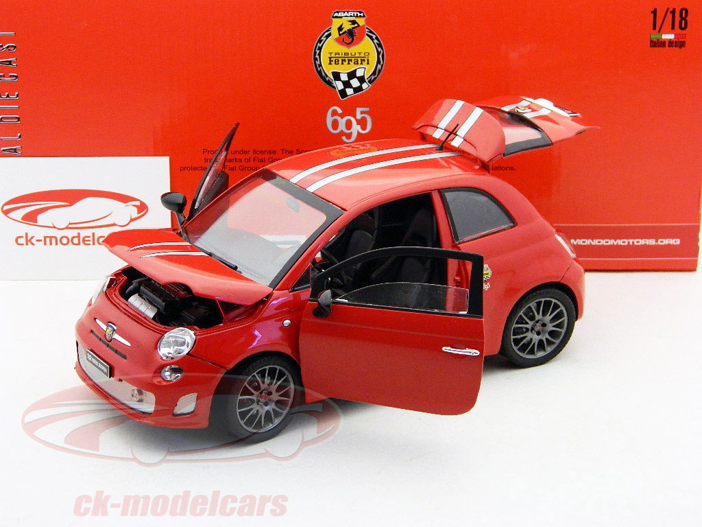 Mondo Motors 1:18 フィアットヌオーヴァ500アバルトTRIBUTO