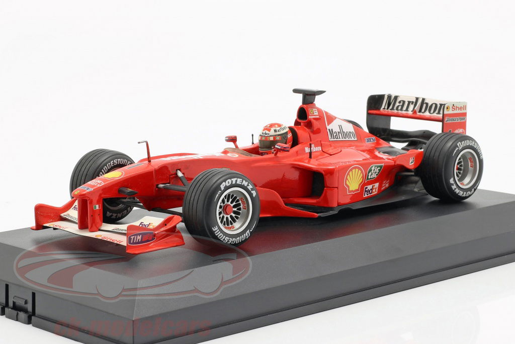 HotWheels 1:18 Michael Schumacher Ferrari F2001 #1 World