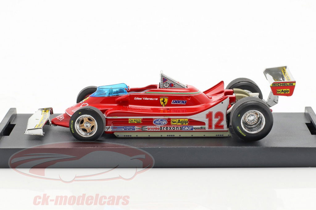 Brumm 1:43 Gilles Villeneuve Ferrari 312T4 #12 第2回