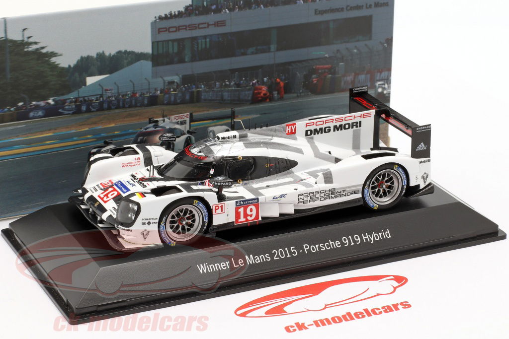 spark lmp1 Porsche 919 Hybrid ミニカー 2015 Spark Models Porsche 919 Hybrid Winner Le Mans 2015 Y094 1