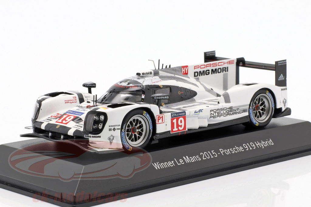 【sparky】Porsche 919 #19winner #18 LM2015 Spark 1:43 Porsche 919 Hybrid #19 Winner 24h LeMans 2015