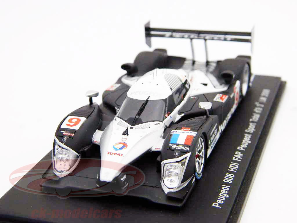 Spark 1:43 Peugeot 908 HDI FAP #9 3rd 24h LeMans 2008 Klien