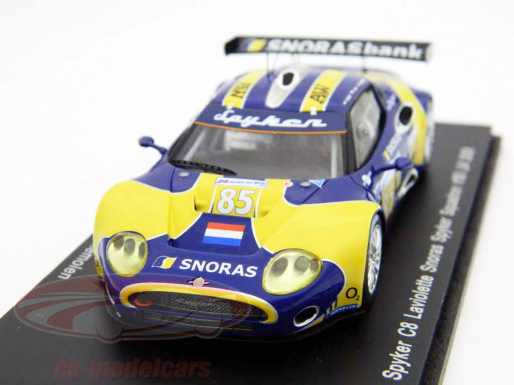 Spark 1:43 スパイカーC8 Laviolette＃85 24hLeMans 2009