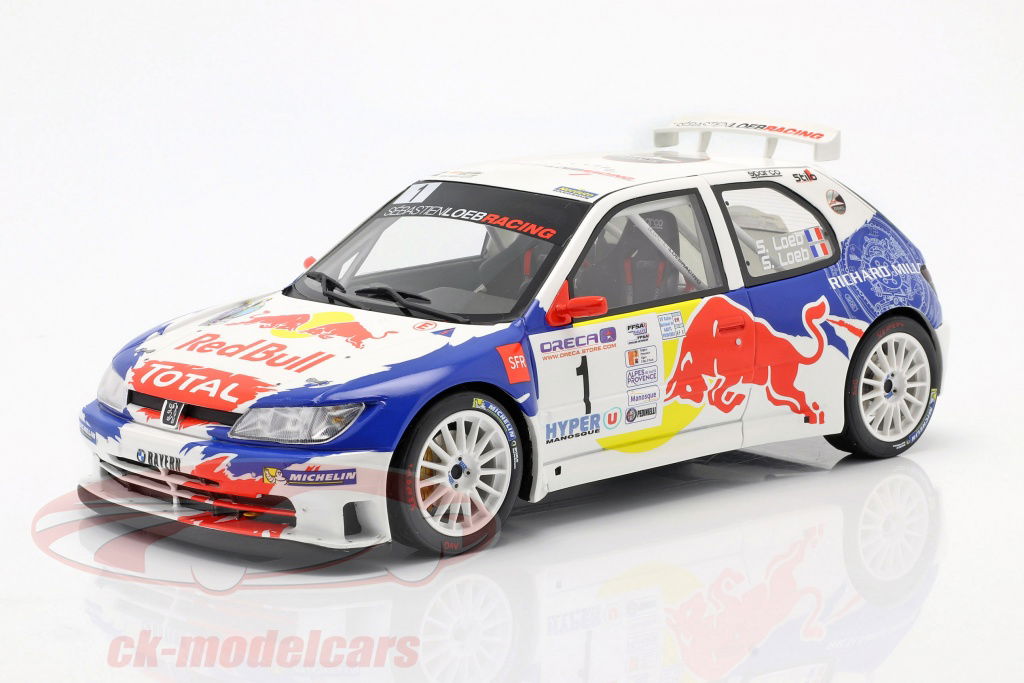 Ottomobile 1:18 Peugeot 306 Maxi #1 Winner Rallye National