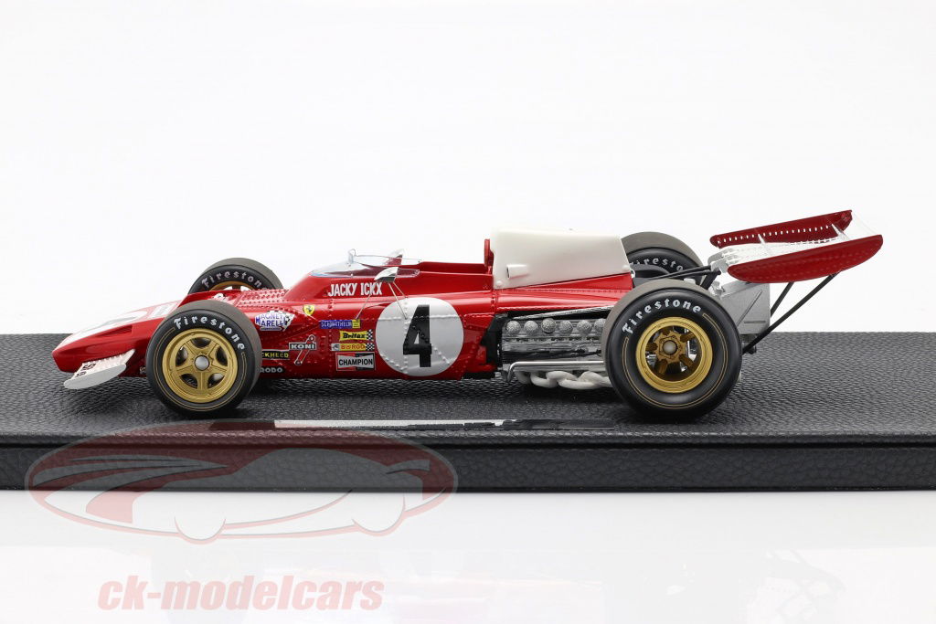 GP Replicas 1:18 Jacky Ickx Ferrari 312B2 #4 formula 1 1972