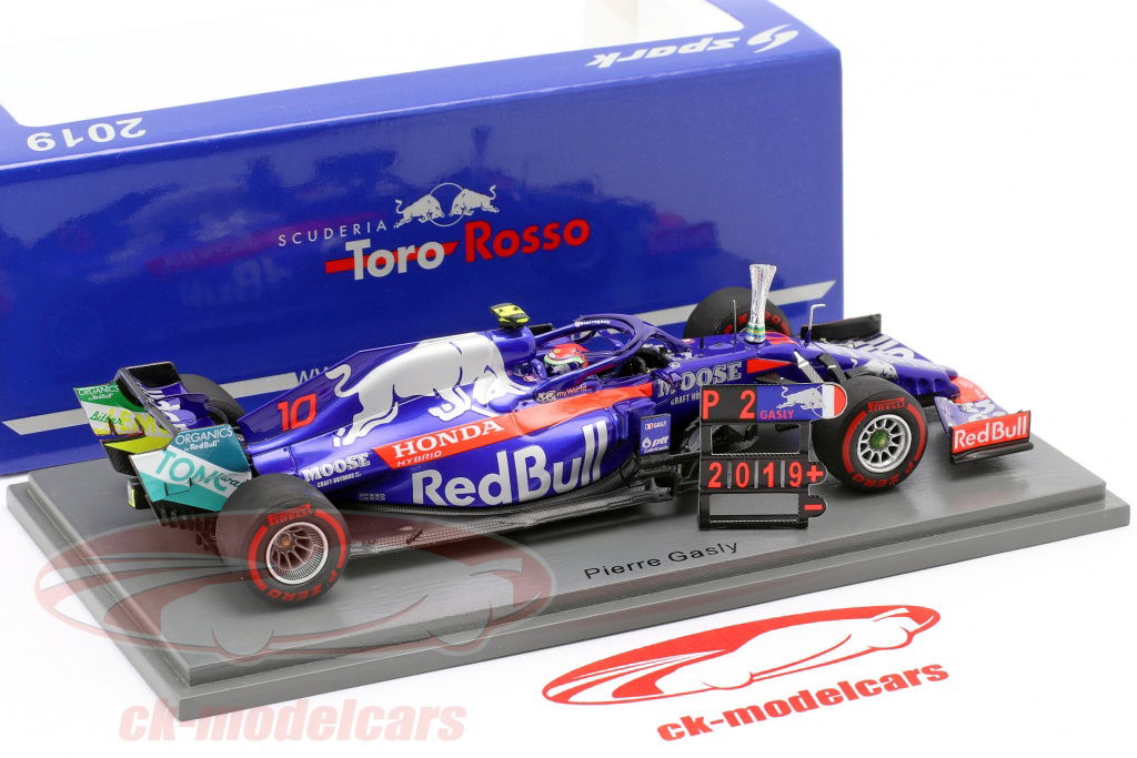 サーリオ Spark 1:43 Pierre Gasly Scuderia Toro Rosso STR14 #10 2nd