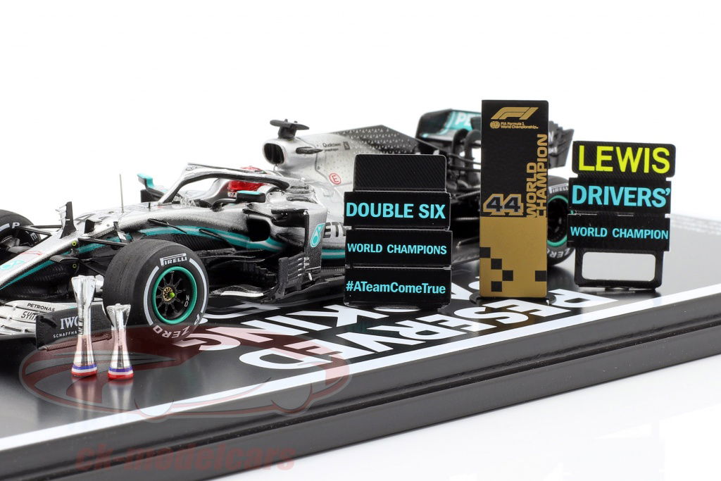ミニチャンプス 1/43 メルセデス W10 ハミルトン2019年アメリカWC ミニチャンプス 1/43 メルセデス W10 ハミルトン2019年アメリカ