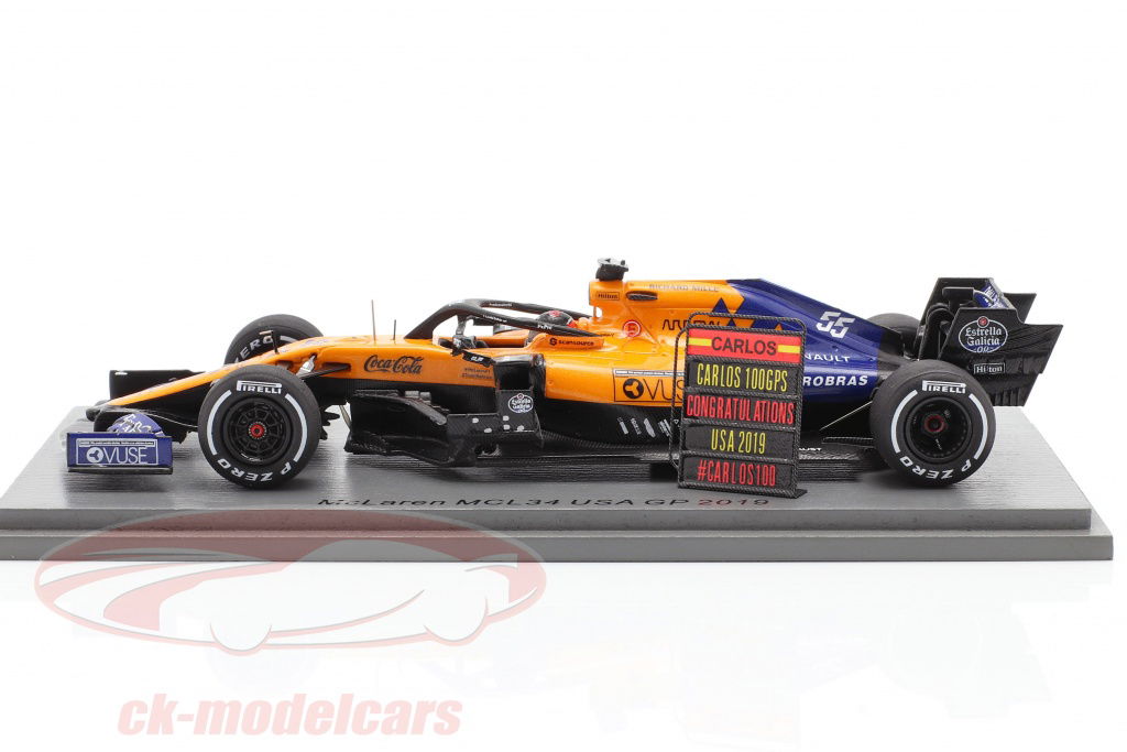 スパーク SPARK マクラーレン Mclaren MCL34 予約] SEVEN COLLECTION特注スパーク 1/43 マクラーレン MCL34