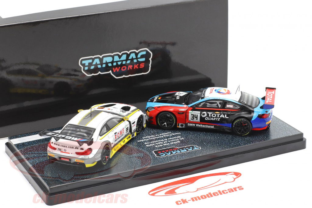 Tarmac Works 1:64 2-Car Set BMW M6 GT3 #99 & #34 Double