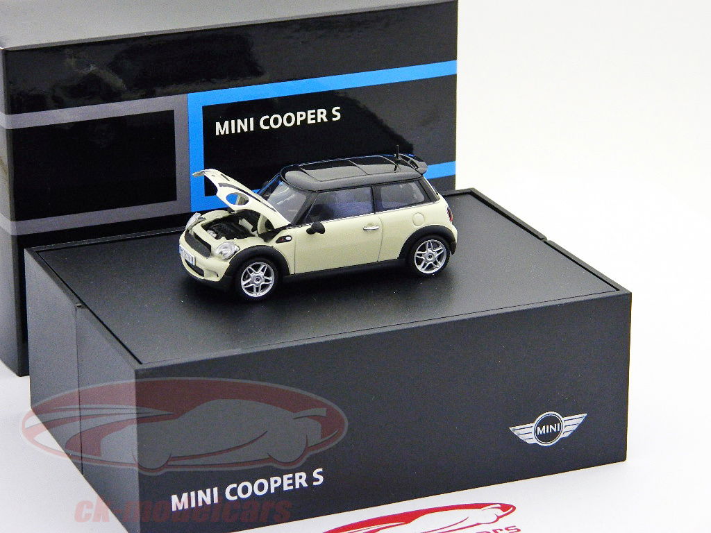 京商 MINI ミニ クーパー AUTOart AUTOart 1:43 ミニクーパーSホワイト/ホワイト 3344 モデル 車