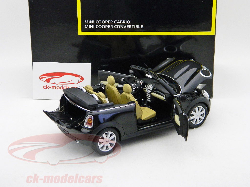 京商 MINI ミニ クーパー 1/43 kyosho AUTOart Kyosho 1:18 ミニクーパーコンバーチブル黒/黒 3340 モデル 車