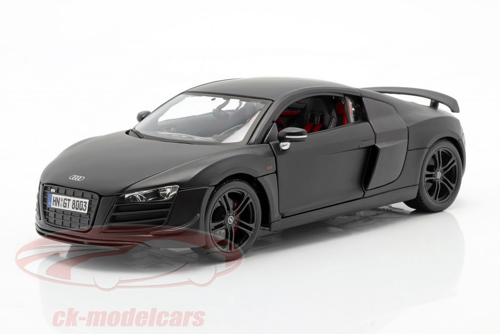 maisto-1-18-audi-r8-gt-mat-black-31395/