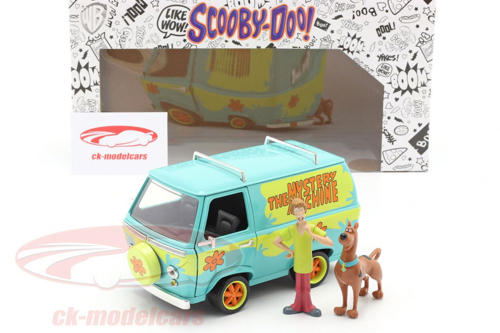 Jadatoys 1:24 Van Mystery Machine with figures Shaggy